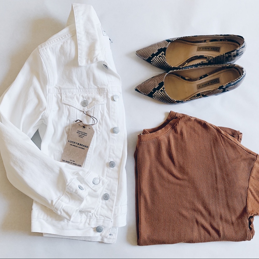 NWT Lucky Brand Jean Jacket